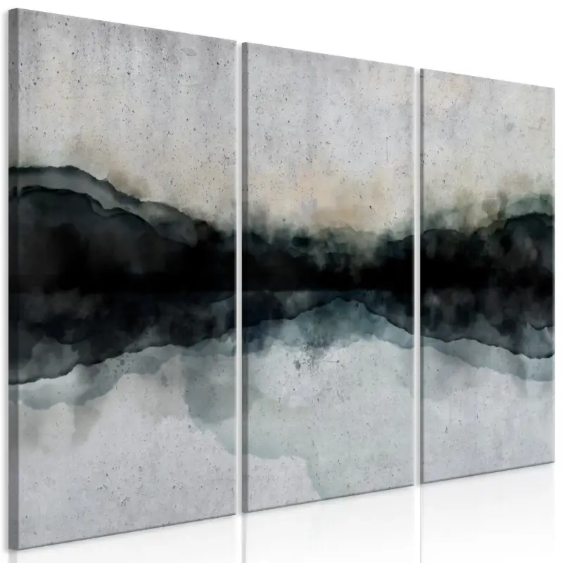 Vente Directe Schilderij - Mountain Surface of the Lake (3 Parts) - 90x60