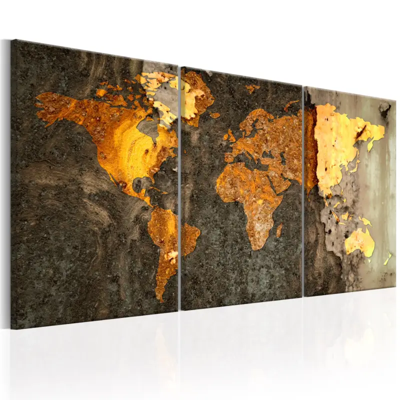 Soldes Schilderij - Metal World - 60x30