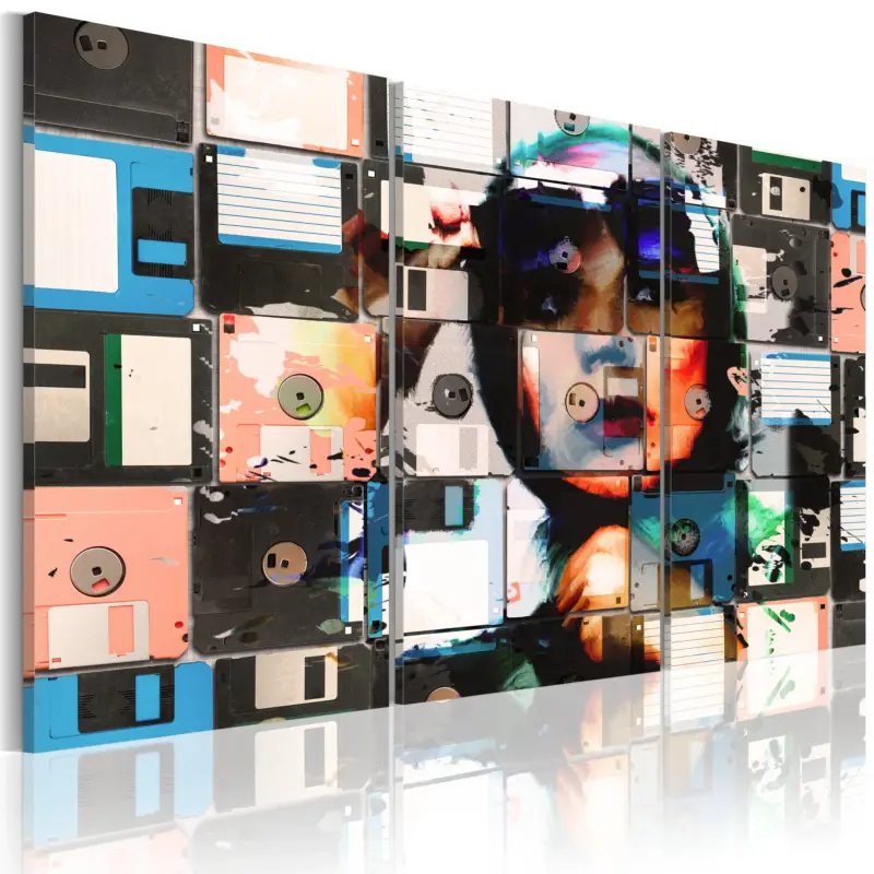 Achat Immédiat Schilderij - Memory snapshots - 120x80