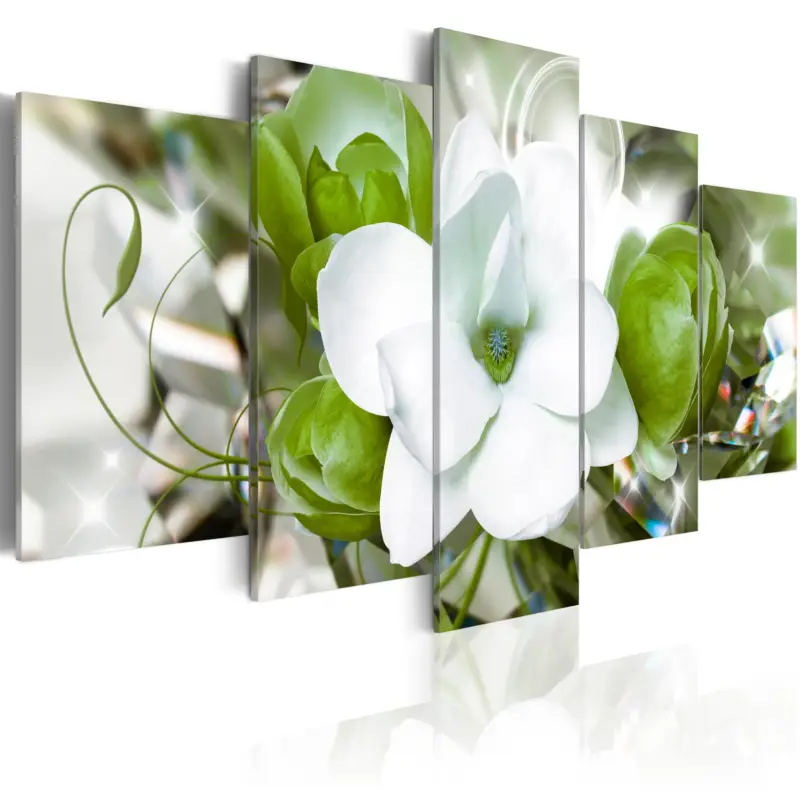 Super Prix Schilderij - Malachite Nymph - 100x50