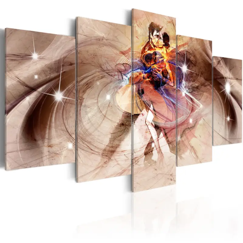 Usine Directe Schilderij - Lovers of the Time - 100x50