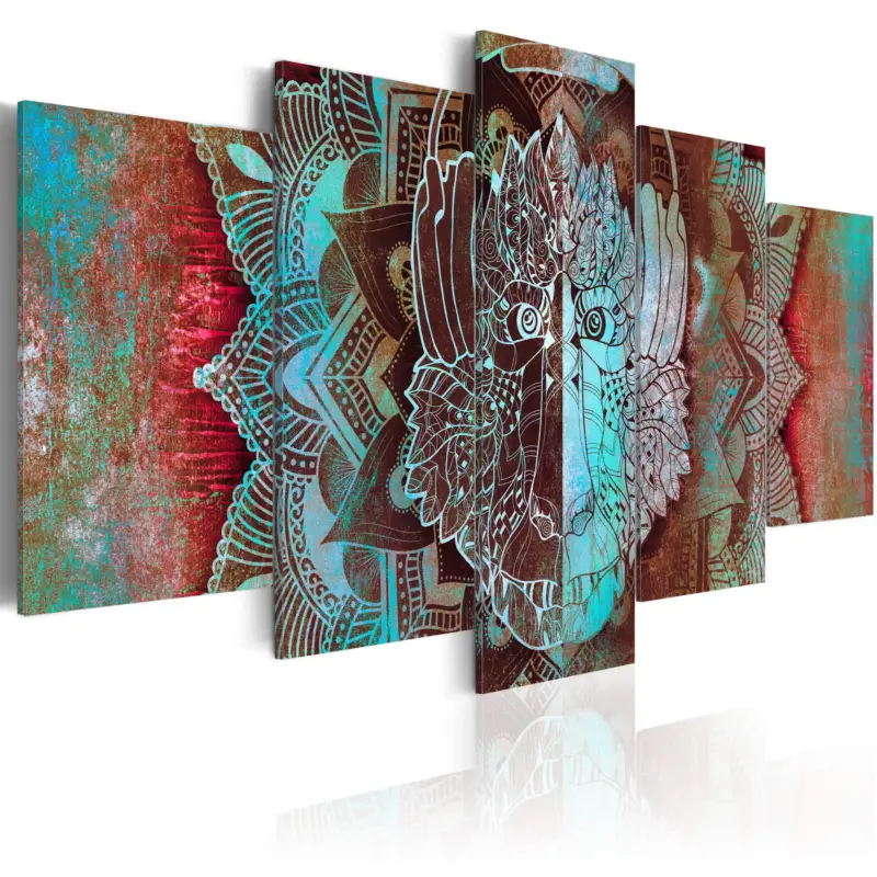 Usine Directe Schilderij - King of Jungle - 200x100