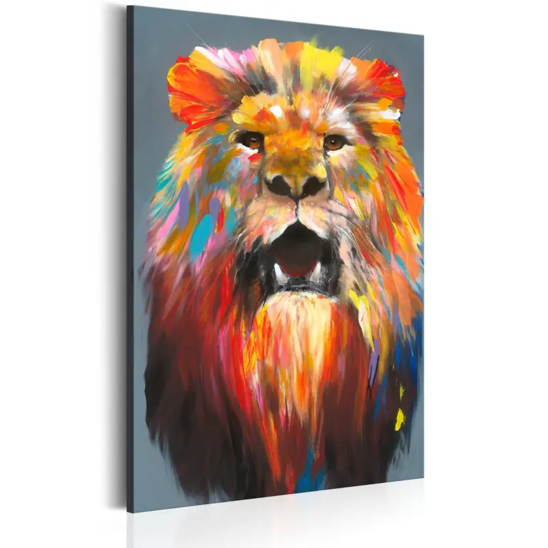 Solde Schilderij - King of Colours - 60x90