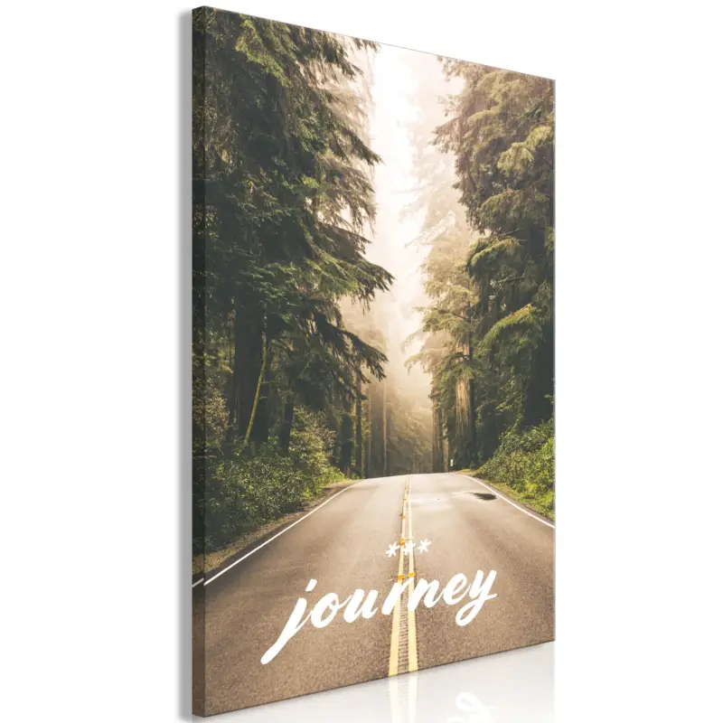 Usine Directe Schilderij - Journey Into The Unknown (1 Part) Vertical - 40x60