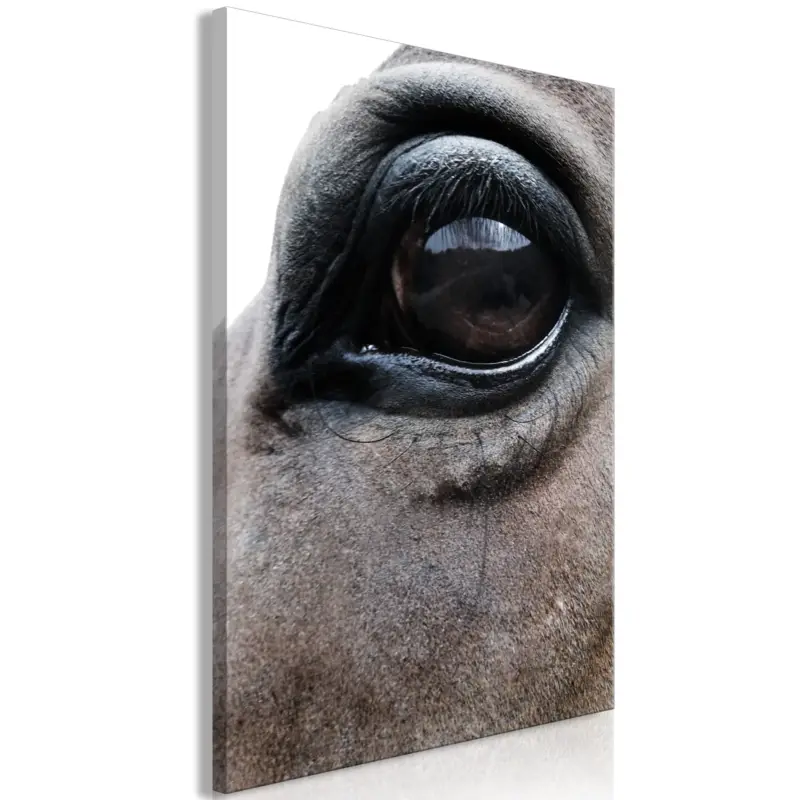 Commande En Gros Schilderij - Honest Eyes (1 Part) Vertical - 80x120