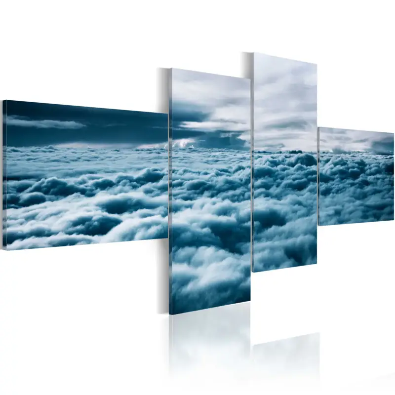 Acheter Direct Schilderij - Head in the clouds - 100x45