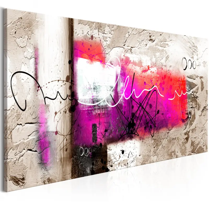 Achetez Aujourd’hui Schilderij - Hammer (1 Part) Pink Narrow - 135x45