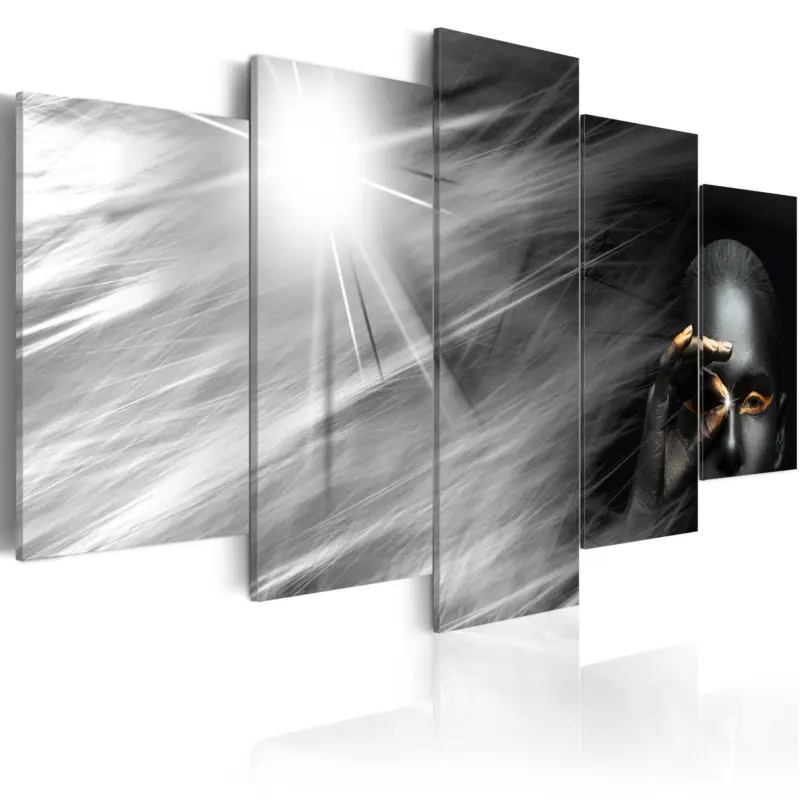 Achat Immédiat Schilderij - Gold eye - 100x50