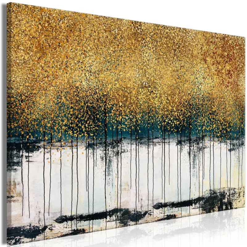 Soldes Schilderij - Gilded Nature (1 Part) Wide - 120x80