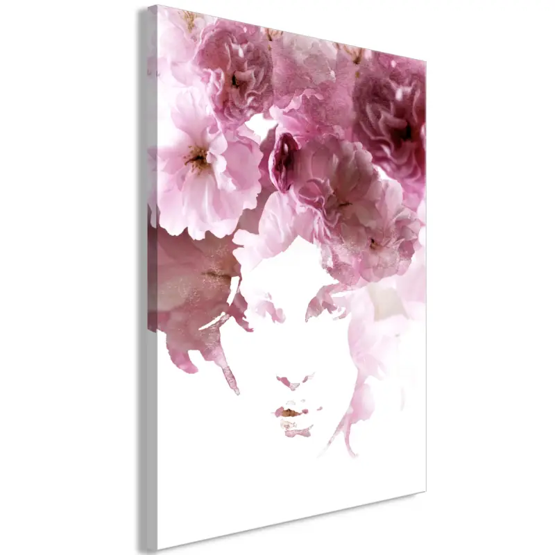 Soldes Schilderij - Flowery Look (1 Part) Vertical - 40x60
