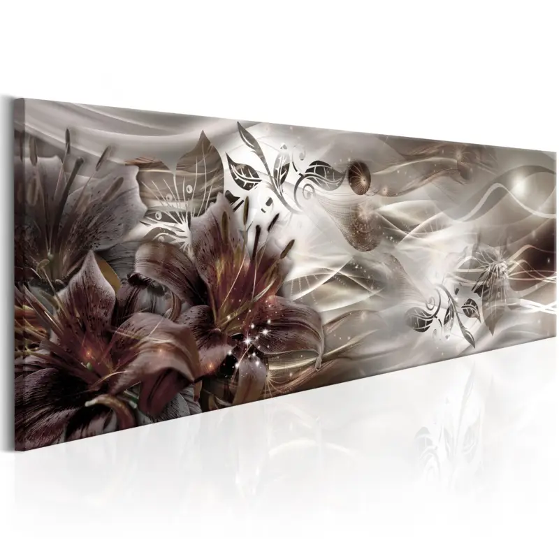 Achat Immédiat Schilderij - Flowery Galaxy - 150x50
