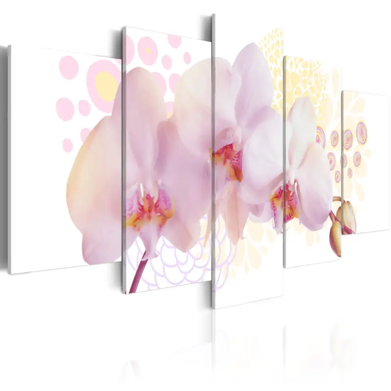 Achat Immédiat Schilderij - Finessed orchidee - 100x50
