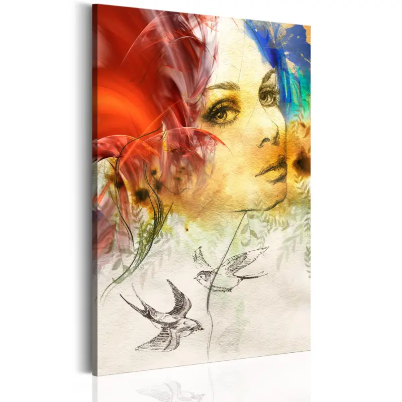 Acheter En Ligne Schilderij - Fiery Lady - 40x60