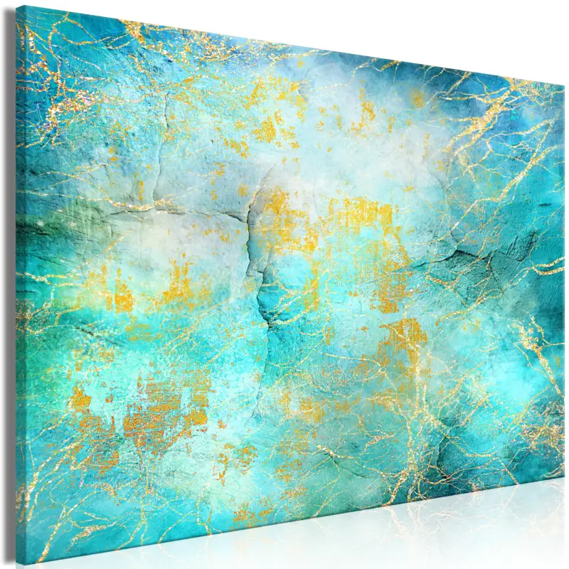 Authentique Schilderij - Emerald Ocean (1 Part) Wide - 60x40