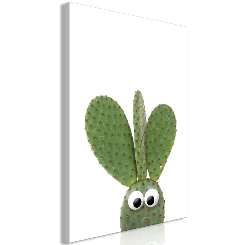 Soldes Schilderij - Ear Cactus (1 Part) Vertical - 80x120