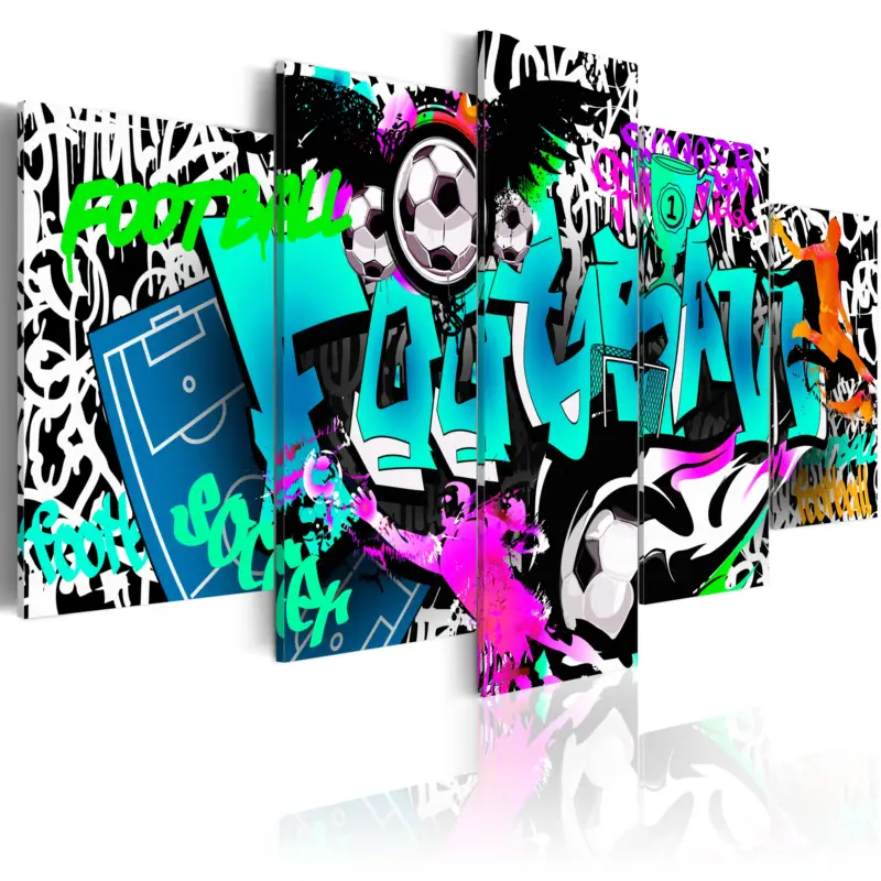 Super Prix Schilderij - Dream Match - 200x100