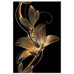 Seulement Aujourd’hui Schilderij - Delicacy of Lilies (1 Part) Vertical - 60x90