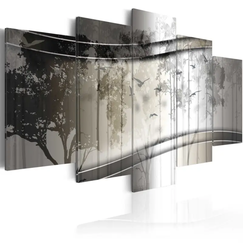 Usine Directe Schilderij - Dark Backwods - 100x50