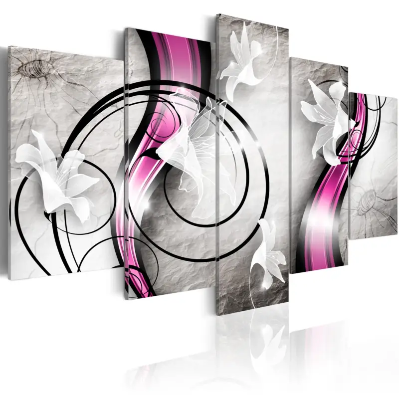 Top Vente Schilderij - Dance of lily - 200x100
