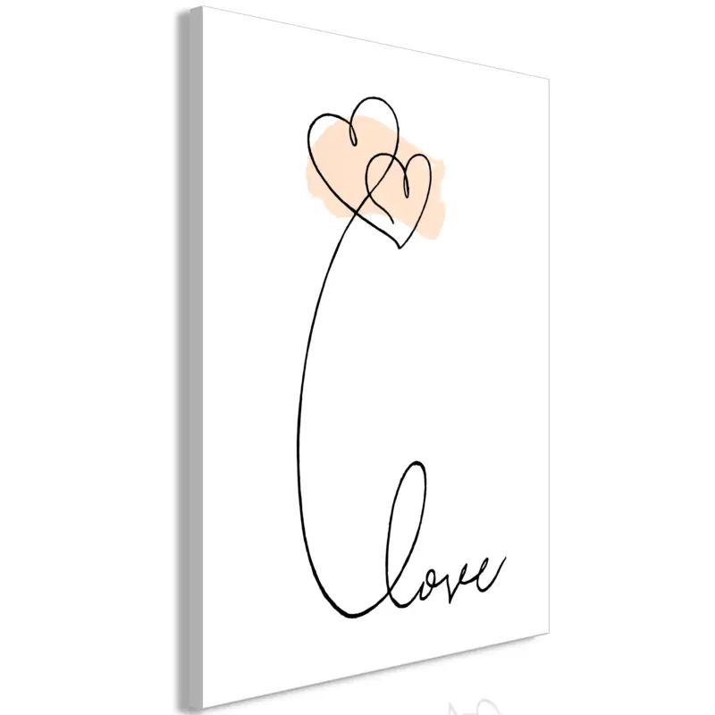 Usine Directe Schilderij - Connected in the Clouds (1 Part) Vertical - 60x90