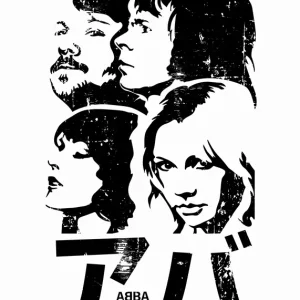 ABBA vintage band posters posters & art prints door MUHAMMAD RIFQI HABIBI - Premium Poster - 50x70 Promotion