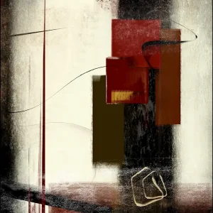 Acheter Direct Abstract nr13 posters & art prints door David Adegran - Premium Poster - 50x70