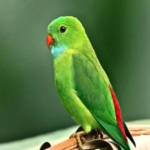 Acheter Direct Groene papegaai posters & art prints door Painting Art - Premium Poster - 50x70