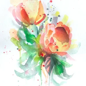 Achat Immédiat Loslaten posters & art prints door Anna Broström - Premium Poster - 50x70