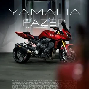 Yamaha Fazer FZ1 posters & art prints door Wrapped speed - Premium Poster - 50x70 Promotion