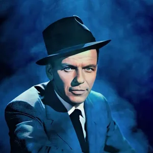 Acheter Direct Frank Sinatra posters & art prints door Cerezo Classica - Premium Poster - 50x70