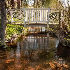 Witte Brug posters & art prints door Richard Jenderklint - Premium Poster - 50x70 Commander Maintenant