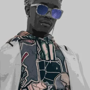 Achat Immédiat Jonge Thug posters & art prints door Namik Büyükce - Premium Poster - 50x70