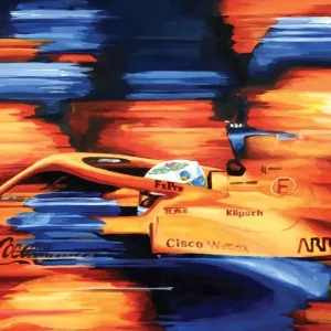 Aandrijving race posters & art prints door pita sari - Premium Poster - 50x70 Meilleur Prix