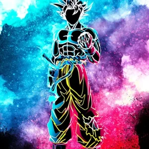 Ziel van goku posters & art prints door Misandi . - Premium Poster - 50x70 Prix Réduit