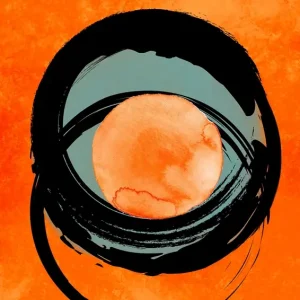 Zonsopgang posters & art prints door Ros Mari Grindheim - Premium Poster - 50x70 Vente Directe