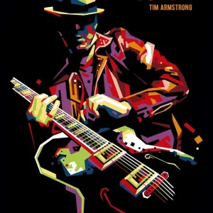 Wpap Ranzig: Tim Armstrong posters & art prints door Sahruddin Said - Premium Poster - 50x70 Solde