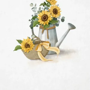 Zonneschijn in een gieter: Een bloemrijke lust posters & art prints door Xuan Thai - Premium Poster - 50x70 Meilleur Choix