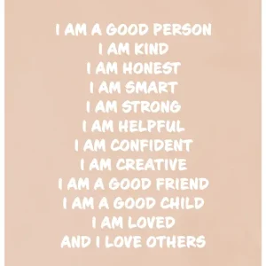 Achat Immédiat Versterkende Dagelijkse Affirmaties voor Eigenliefde en Zelfvertrouwen posters & art prints door Sarah Manovski - Premium Poster - 50x70