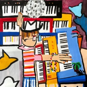 "Ik kan er gewoon geen genoeg van krijgen" posters & art prints door Hugo Ljungkvist - Premium Poster - 50x70 Certifié