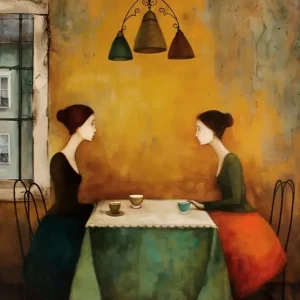 "Samen door alles heen" posters & art prints door Annika persson - Premium Poster - 50x70 Offre Exclusive