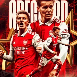 Achat Immédiat Martin Degaard posters & art prints door Jeff Creative - Premium Poster - 50x70