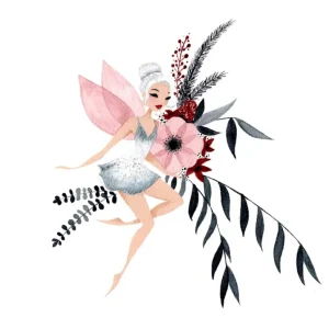 Acheter Direct Bevroren Fee posters & art prints door Fantom Fifi Art by The Artcircle - Premium Poster - 50x70