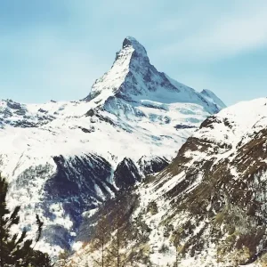 Zermatt posters & art prints door Magnus Sandström - Premium Poster - 50x70 Réduction