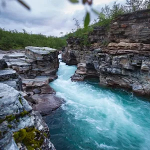 Abiskojåkka posters & art prints door Magnus Sandström - Premium Poster - 50x70 Super Prix