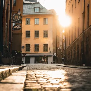 Zonneschijn posters & art prints door Maximilian Ronér - Premium Poster - 50x70 Acheter Direct