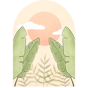 Achat Immédiat Tropisch uitje posters & art prints door Barlena - Premium Poster - 50x70