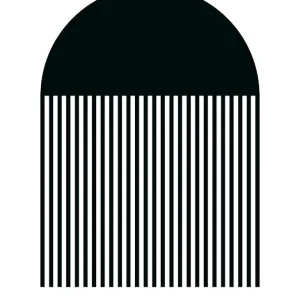 Abstract Zwart posters & art prints door Lars Gustafsson - Premium Poster - 50x70 Authentique