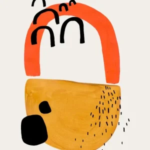 Achat Immédiat Oranje Boog posters & art prints door Ejaaz Haniff by The Artcircle - Premium Poster - 50x70