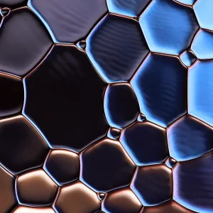 Abstract Blauw posters & art prints door NEOWANDO Fine Art Fotografie - Premium Poster - 50x70 Nouvel Arrivage