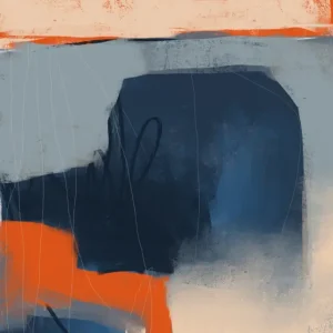 Abstract Horizons posters & art prints door MANSI SAXENA - Premium Poster - 50x70 Meilleur Choix